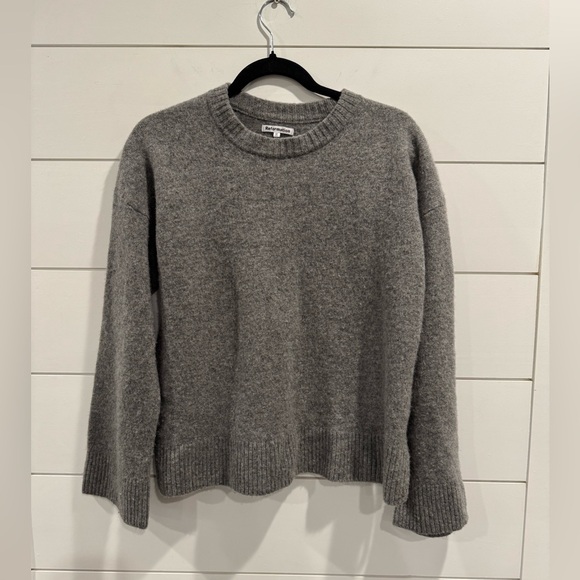 Reformation gray Edna wool sweater - Picture 4 of 8